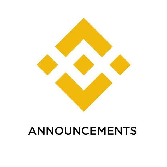 Binance Announcements Telegram kanalı